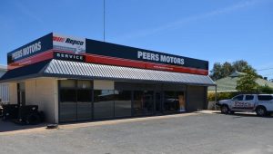 Peers Motors shop front Pinnaroo Workshop
